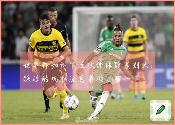 世界杯如何下注软件体验差别大，踩过的坑和注意事项了解一下