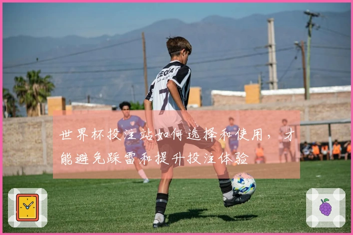 世界杯投注站如何选择和使用，才能避免踩雷和提升投注体验