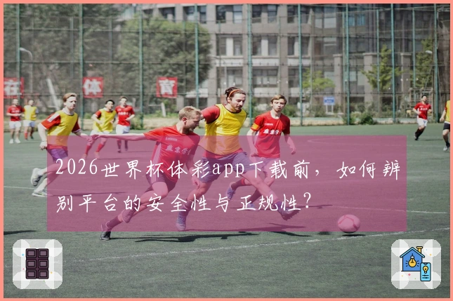 2026世界杯体彩app下载前，如何辨别平台的安全性与正规性？