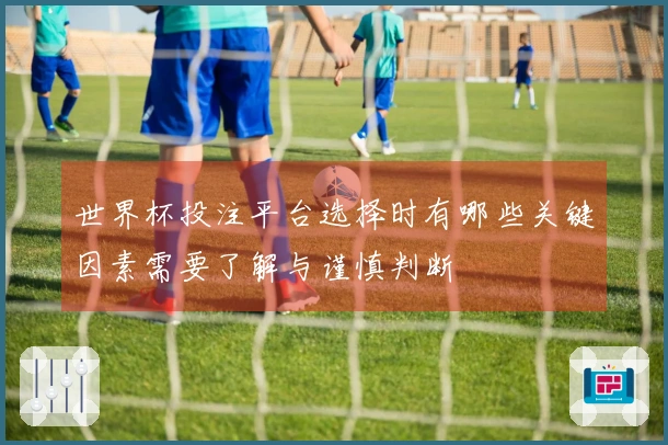 世界杯投注平台选择时有哪些关键因素需要了解与谨慎判断