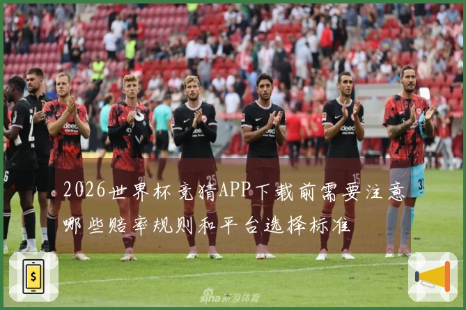 2026世界杯竞猜APP下载前需要注意哪些赔率规则和平台选择标准